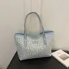 Viajes de Trabajo Compras Fresco Moderno Estilo Perezoso Casual Simple para Mujer 2026 Estampado Gran Capacidad Colgante Bolso de Hombro Tote