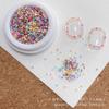 BRILLAR. Material para decoración de uñas, estilo retro Nanyang, otoño, piezas de roca, lentejuelas mixtas, brillo, joyería del reino secreto del sudeste asiático
