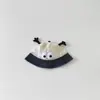 Sombrero de Bebé de Otoño Sur Nuevo de Verano Delgado Lindo Malla Transpirable Antenas Sombrero de Cubeta Infantil Protector Solar Sombrero de Pescador