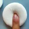 Esponja de Polvo con Diseño de Serpiente, Esponja Refrescante para Polvo, Esponja para Polvo de Bebé, Esponja de Maquillaje, Esponja Redonda Suave de Felpa para Polvo Suelto