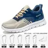 Tênis Verão Masculino Sapatos de Fundo Macio Respiráveis Tênis de Corrida Tendência Moda Sapatos Casuais Atacado Transfronteiriço Sapatos Masculinos de Malha