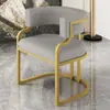 Silla Sofá de Lujo Sencillo para el Hogar Silla de Ocio para Apartamento Pequeño Sala de Estar Sofá Individual Tocador de Dormitorio Silla de Maquillaje