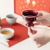 Tazas de Té Culturales y Creativas Chinas de Moda, Tazas de Maestro de los Cinco Hornos Famosos, Caja de Regalo para Taza de Té, Caja de Regalo Souvenir, Regalos para Eventos y Reuniones Anuales para Empleados y Clientes