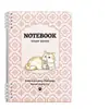 Caderno B5 com Folhas Soltas Fofo Tema Pet para Alunos do Ensino Fundamental, Caderno A5 com Alto Valor Estético, Papel Destacável e Espessado