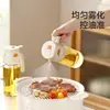 Rociador de aceite de gran capacidad FaSoLa, botella atomizadora de salsa de soja y vinagre con dosificador de aceite de uso dual, a prueba de goteo y fugas