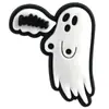 Broche de Dibujos Animados de Fantasma para Halloween Accesorios de Disfraz DIY Accesorios de Recuerdo Hechos a Mano Parche de Goma Suave de PVC