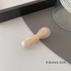 Mini tamaño pequeño estilo francés Clip para flequillo de cabello lateral roto Ácido acético Colorido Lazo Clip superior Lindo Clip de pico de pato Adorno para la cabeza de mujer
