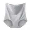 Calzones de Algodón Puro Extendido de Cintura Alta para Mujer, Moldeadores de Vientre, Levanta Glúteos, Cubre Caderas, Cómodos, Transpirables, Moldeadores Corporales, Antibacterianos, Alta Elasticidad, No Estirables