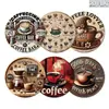 Jogos americanos de madeira populares em todo o mundo, formato redondo, para reuniões e festas de família, ornamentos decorativos de mesa, artesanato em madeira para decoração