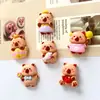 Novos Acessórios Urso Kapi Barra Resina DIY Chaveiro Artesanal Capa para Celular Caneta com Contas Material