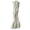 Calcetines de otoño e invierno para mujer, calcetines afelpados, calcetines blancos para pantorrilla con agujeros y pierna acampanada, conjuntos de medias cálidas, protectores de pierna estilo 'hot girls'