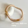 Pulsera Femenina Estilo Frígido Dongdaemun Coreano Minimalista Chic Acrílico Mármol Pulsera Retro