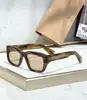Jmm Walker Lentes de Sol Cuadrados de Fibra de Acetato Hechos a Mano en Japón de Lujo Transfronterizo Espejo Óptico Tendencia para Hombres y Mujeres