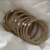 Diadema Elástica Negra para el Cabello para Mujer Estilo Coreano Sencilla Goma para el Pelo Cuerda Elástica Duradera para Cola de Caballo Tocado Flexible