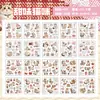 Libro de pegatinas troqueladas PET Yuxianfang, patrón de gato de esquina lindo para mascotas, pegatinas decorativas para journaling y artículos cotidianos