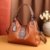 2025 Bolso Nuevo de Moda Retro Europeo y Americano Xidi Paul Bolso Media Luna Bolso Baguette Bolso de Hombro Cruzado Compartimento de Gran Capacidad Bolso para Mujer