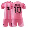 2526 Miami Home Jersey Pink Football Jersey terno 10 Messi 23 Beckham Cross Border jersey