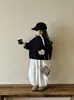 Tops Gruesos Estilo Coreano para Niñas 2025 Otoño e Invierno Ropa Nueva para Niños Chaqueta de Felpa Acolchada con Forro Polar Pantalones Casuales