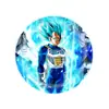 Insignia Saiyan de Dragon Ball Insignia Broche Periférico Bidimensional de Animación Lata Boca 58mm Insignia Barra Chi