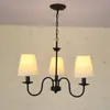 Lustre minimalista de sala de estar estilo americano, todo em cobre, adequado para vilas, lobbies de hotel e restaurantes, lustre personalizado criativo retrô de designer