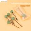 Petiscos naturais para gatos Polygonum Kaponum Lollipop Bola de pelo para vômito de gato Polygonum Kaponum Stick Catnip Brinquedo para gatos