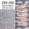 Celebridad de Internet Pegatinas para Uñas Mariposa Aurora Planas con Adhesivo Trasero Concha Luz Mariposa Pegatinas para Uñas DIY Modelo Dh