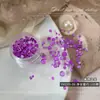 Decorações de Unhas Artísticas de Sereia Bolha de Celebridade da Internet, Tamanhos Mistos, Strass Meia-Lua Iridescentes Translúcidos Aurora para Decoração de Unhas DIY