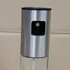 Botella Pulverizadora de Aceite para Uso Doméstico en Cocina, Vidrio y Acero Inoxidable, para Freidora de Aire, Nebulizador Atomizado, Grado Alimenticio, Tipo Pulsador, Botella Pequeña Pulverizadora de Aceite