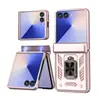 Adecuado para Samsung Zflip8 Funda de Teléfono Móvil, Soporte de Anillo, Funda Protectora Integral Anti-Caídas, Funda Protectora para Teléfono Móvil con Pantalla Plegable Flip 30% de descuento