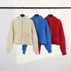 (em stock) Moletom Lu de Zíper Completo Outono e Inverno Solto para Mulheres, Manga Longa Solto Casual Esportivo