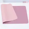 Alfombrilla Gruesa Impermeable y a Prueba de Aceite de Doble Cara para Escritorio de Laptop Transfronteriza con Alfombrilla de Ratón de Cuero de Alta Gama