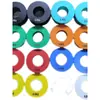 Pequeño peso de fitness barra olímpica discos de barra disco de peso de agujero grande discos de peso de levantamiento de pesas de colores 0.25 0.5 0.75.1 kg