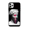 16 Funda de Teléfono Caricatura Trendy de David 17 Adecuada para Apple 14 Pro Max Funda 15 Cobertura Total Mate Suave Funda 13