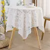 Mantel de Encaje Toalla para Sofá Lujo Ligero Gama Alta Antideslizante Blanco Crudo Toalla para Respaldo de Sofá Fotografía Atmósfera Retro Mantel