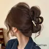 Pinzas para el pelo de lazo estilo coreano, accesorios para el pelo de alta gama, pinzas de tiburón, horquillas exquisitas para mujeres jóvenes, pinzas para el pelo de otoño e invierno para la parte trasera de la cabeza