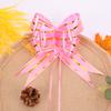 Decoraciones de Plástico con Raya Dorada para Coche de Boda, Empaque de Fuegos Artificiales, Decoración Navideña de Boda, Cintas de Boda al por Mayor