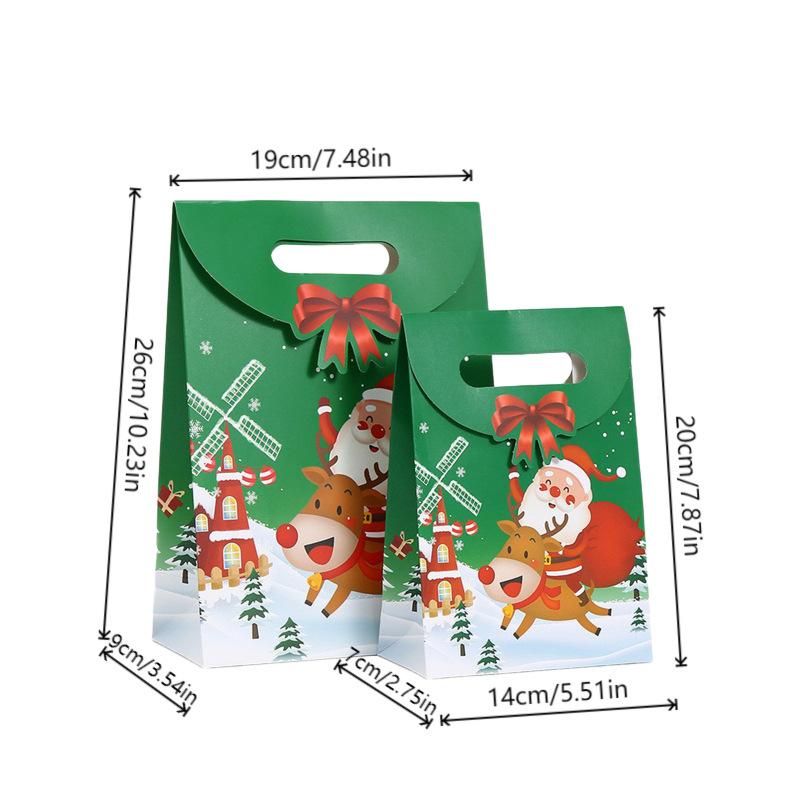 翻盖立体手提袋