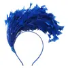 Série Chá da Tarde Poliéster com Tela Fivela Dupla Cabeça de Flor Aro de Cabelo Acessórios de Roupa para Festa de Família Europeia e Americana em estoque