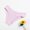 Novo cueca feminina com fio de algodão V cuecas mulheres quadril respirável tamanho grande cueca feminina saída de fábrica