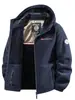 Venta al por mayor transfronteriza de chaquetas nuevas de talla grande para hombres de mediana edad y mayores, chaquetas de forro polar para jóvenes, modelos deportivos para parejas, ropa térmica noruega