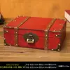 Caja de Almacenamiento de Madera Retro con Cerradura Caja de Contraseña Caja para Cartas Tarjetas Tesoros Caja Pequeña de Madera Almacenamiento Caja de Madera Caja de Sellado