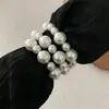 Pulsera Transfronteriza para Mujer Pulsera Elástica con Cuentas Irregulares Set de Pulseras Estilo Punk Perla de Imitación Europea y Americana Venta al por Mayor