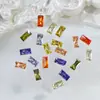 Mini circonita 2x4mm circonita rectangular micro circonio alta permeabilidad decoración de uñas ropa de muñeca diy cuadrado azúcar circonita Diamante hecho a mano