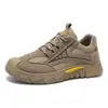 2025 Nuevo Otoño Zapatos de Protección Laboral para Hombre Zapatos de Trabajo para Obra de Construcción Zapatos Versátiles de Moda Zapatos de Trabajo Zapatos de Hombre