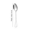Conjunto Completo de Talheres de Aço Inoxidável 1010 Transfronteiriço Amazon Faca, Garfo e Colher para Comida Ocidental Colher de Sobremesa e Café Faca e Garfo de Hotel para Bife