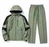 Chaqueta Padre-Hijo Tres en Uno Forro de Polar Chaqueta de Montañismo Cortavientos e Impermeable Chaqueta para Actividades del Campus Infantil Personalización
