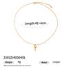 Collar de Ágata Diseño Nicho Lujo Ligero Perla Real de Agua Dulce Natural Concha Corazón Llave Cobre Chapado en Oro de 18K para Mujer Verano