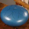 [Instrumento Musical Huashu] Tambor Etéreo de 8 Tonos de 10 Pulgadas, Lengua Redonda, Plato de Percusión Vacío de Color, Tambor de Lengua de Acero, Instrumento de Percusión para Principiantes