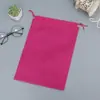 Bolsos de Tecido Não Tecido, Bolsas Tote para Sapatos, Sacos Descartáveis para Armazenamento de Roupas de Brinquedo, Sacos com Cordão