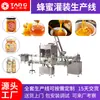 Máquina Rellenadora de Pastas, Equipo de Enlatado para Botellas de Vidrio, Mermelada de Nido de Pájaro, Equipo de Enlatado para Aderezo de Ensalada, Línea de Producción de Llenado de Miel Totalmente Automática